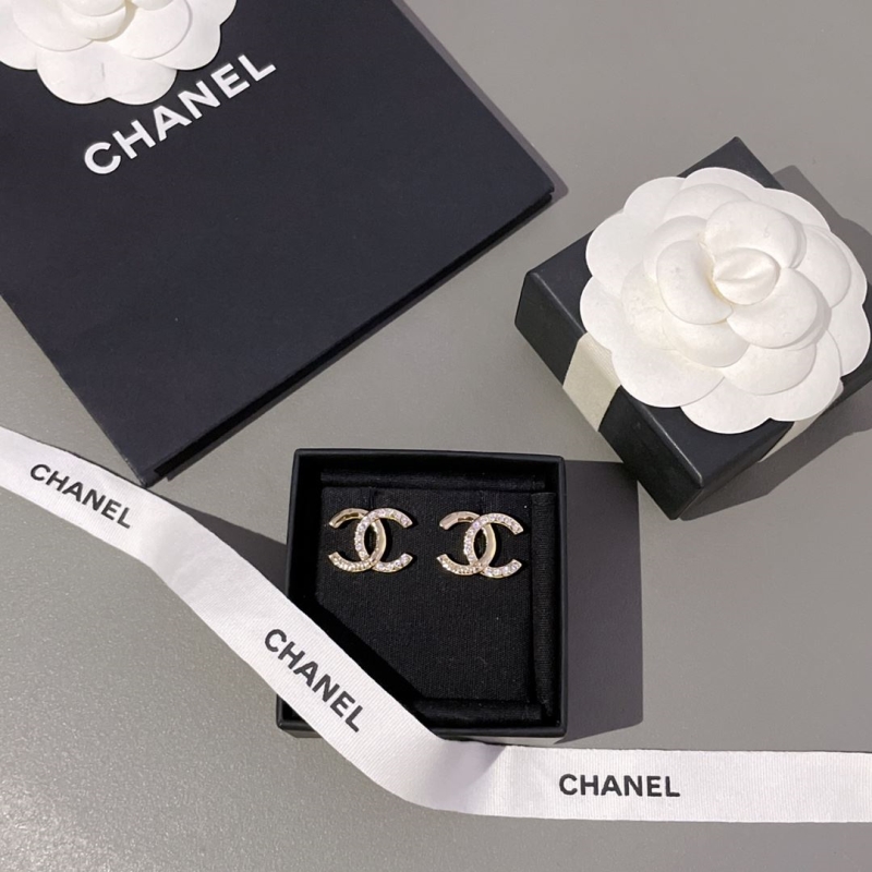 Ch*el earrings